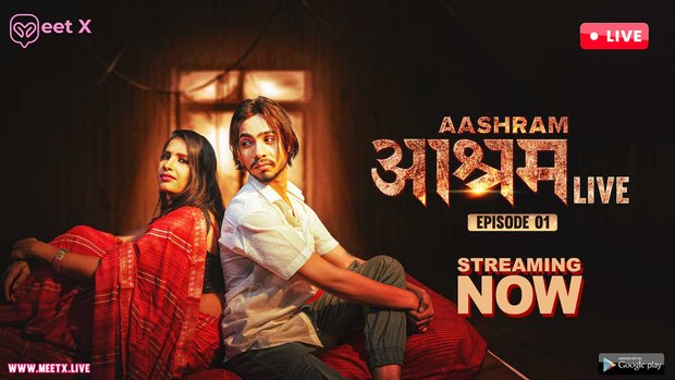 Aashram LIVE – P01 – 2024 – Desi Uncut Porn Web Series – MeetX