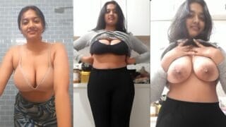 Hot Girlfriend Doggy Style Fuck and Big Boobs Show