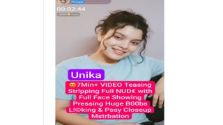 UNIKA Aka Theuniqueonee Instagram Influencer Nude Full Big Huge Boobs Sucking & Pussy Teasing On Chamet Live
