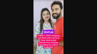 Instagram Model MEHAK Nude XXX Showing Full Face Boobs Pressing, Pussy Closeup Tease On Tango Live