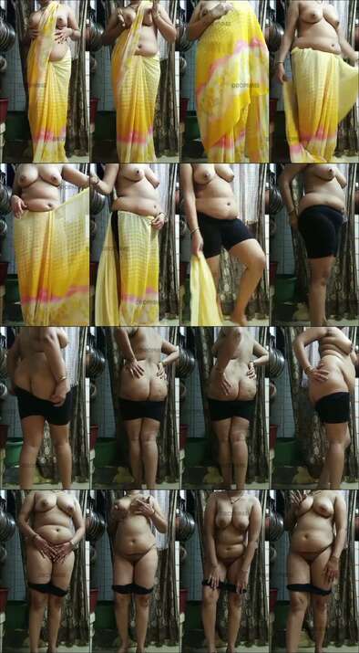 DESI YOUTUBER SREIYA KI DUNIYA PREMIUM SAREE STRIPING VIRAL VIDEO