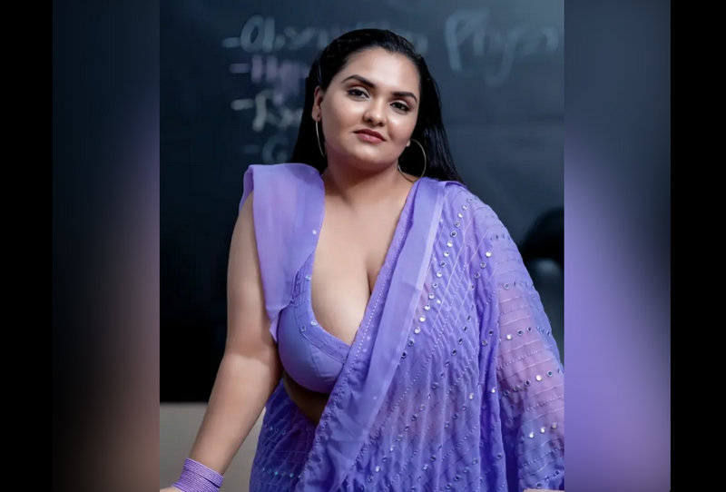 Srishti Khan Nude XXX Playing Teacher Roleplay & Teasing Her HUGE Boobs On VIP Live