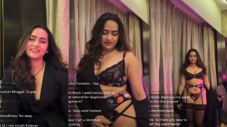 DIVYA MISTRY nude xxx leaked pressing boobs, Pouring Icecream on her Boobs ASS & teasing with Full Face