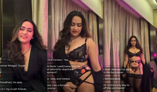 DIVYA MISTRY nude xxx leaked pressing boobs, Pouring Icecream on her Boobs ASS & teasing with Full Face