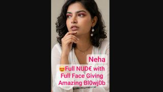 NEHA Hot Actress & Model Nude Viral Latest Most Exclusive Giving Hard Blowjob Video