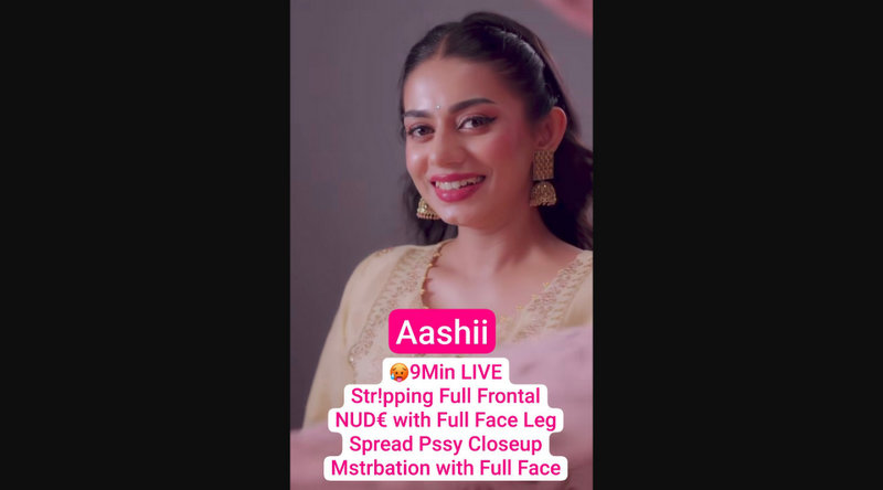 Horny Model AASHII Nude XXX Viral Stripping Teasing Big Tits & Pussy Closeup Masturbation With Full Face On Premium LIVE