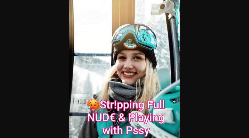 Beautiful Professional Skiing Championship Winner Trending after Joining OnlyFans NUDE XXX Playing with her Pussy with Full Face