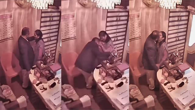 Astrologer Ashok Kharat Viral Leaked MMS XXX Video Fucking His Horny Married Clients In His Cabin (Part-4)