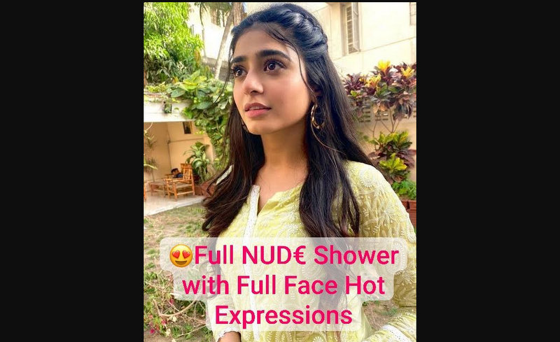Beautiful Paki Model Nude XXX Trending Hot Big Boobs Pressing In Shower with Full Face Hot Expressions