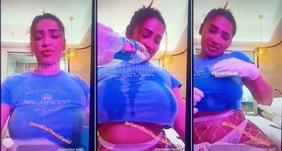 ADITI MISTRY New Nude Leaked Stripping Big Tits Pressing, Huge ASS Slapping & Wet Nipple Tease with Horny Expression On LIVE Final Part