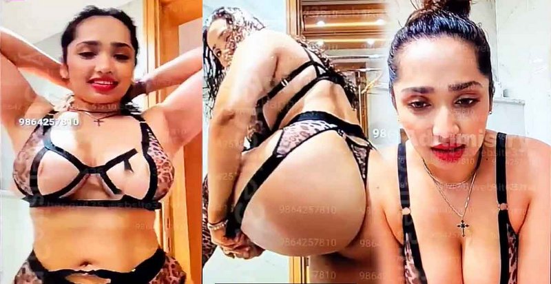 Aditi Mistry Nude XXX Leaked Viral Big Boobs & Nipples Pad Visible In A Sexy Dress On Live Part -3