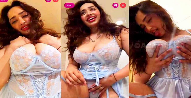 Aditi Mistry Nude XXX Leaked Big Tits Sucking & Ass Twerking in A Tiny Thong Dress On Live