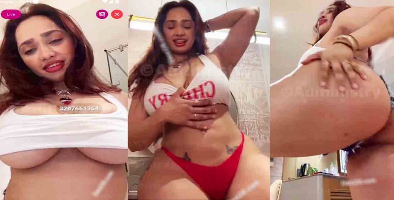 Aditi Mistry Nude XXX Leaked Viral Big Tits, Nipple & Pussy Slip in cherry Top Clip – Part 1
