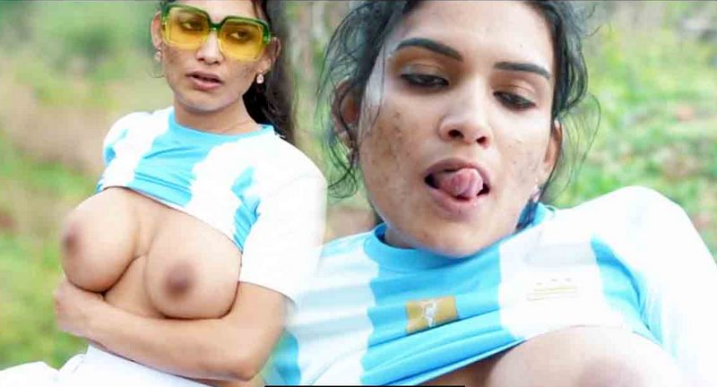 Resmi Nair Nude XXX Leaked Hard Fuck in Argentine outfit In Outdoor Video