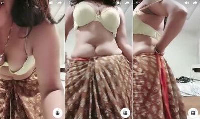 Telugu Vanajakshi Nude XXX Leaked boobs & ass Teasing On Tango Live