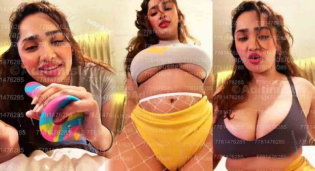 Aditi Mistry Nude XXX Leaked Big Tits & Nipples Teasing in a Short Dress On Live – Part 2