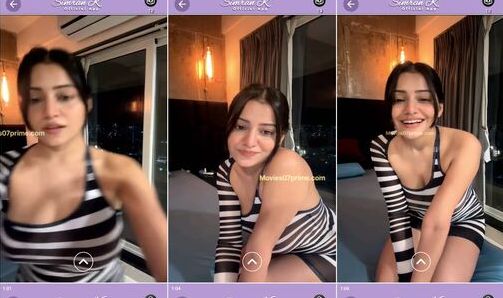 Simran Kaur XXX Leaked Hot Transparent Dress Live Clip
